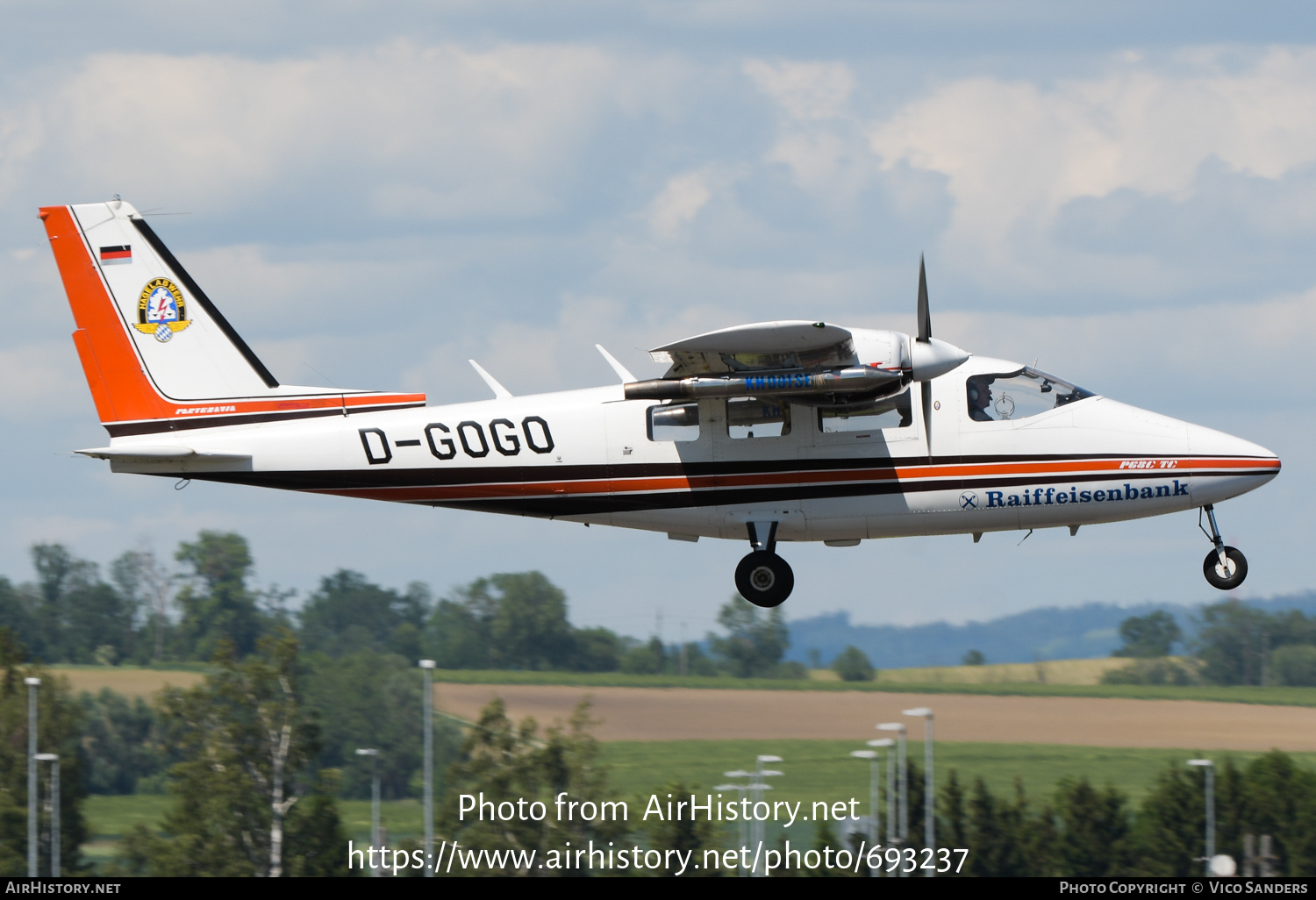 Aircraft Photo of D-GOGO | Partenavia P-68C-TC | AirHistory.net #693237