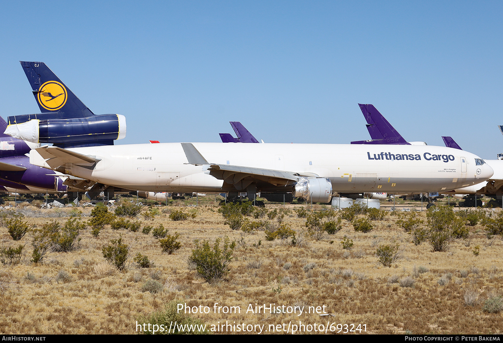 Aircraft Photo of N648FE | McDonnell Douglas MD-11F | Lufthansa Cargo | AirHistory.net #693241