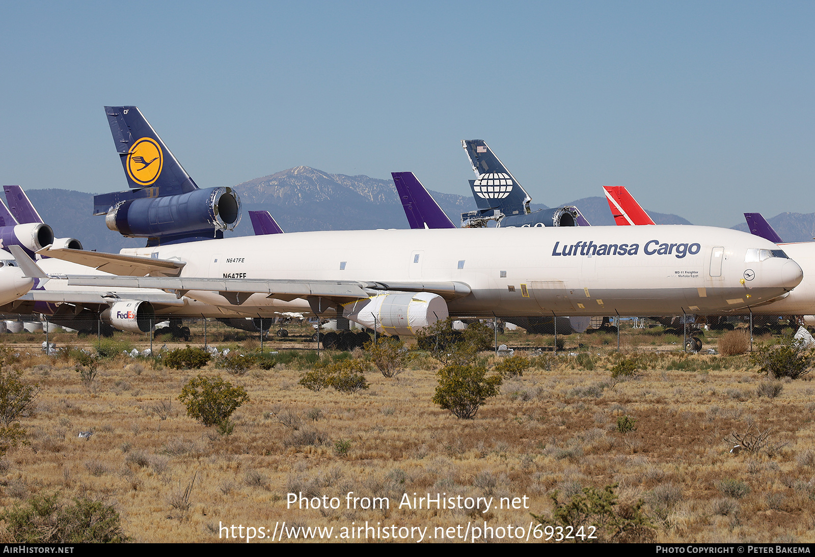 Aircraft Photo of N647FE | McDonnell Douglas MD-11F | Lufthansa Cargo | AirHistory.net #693242