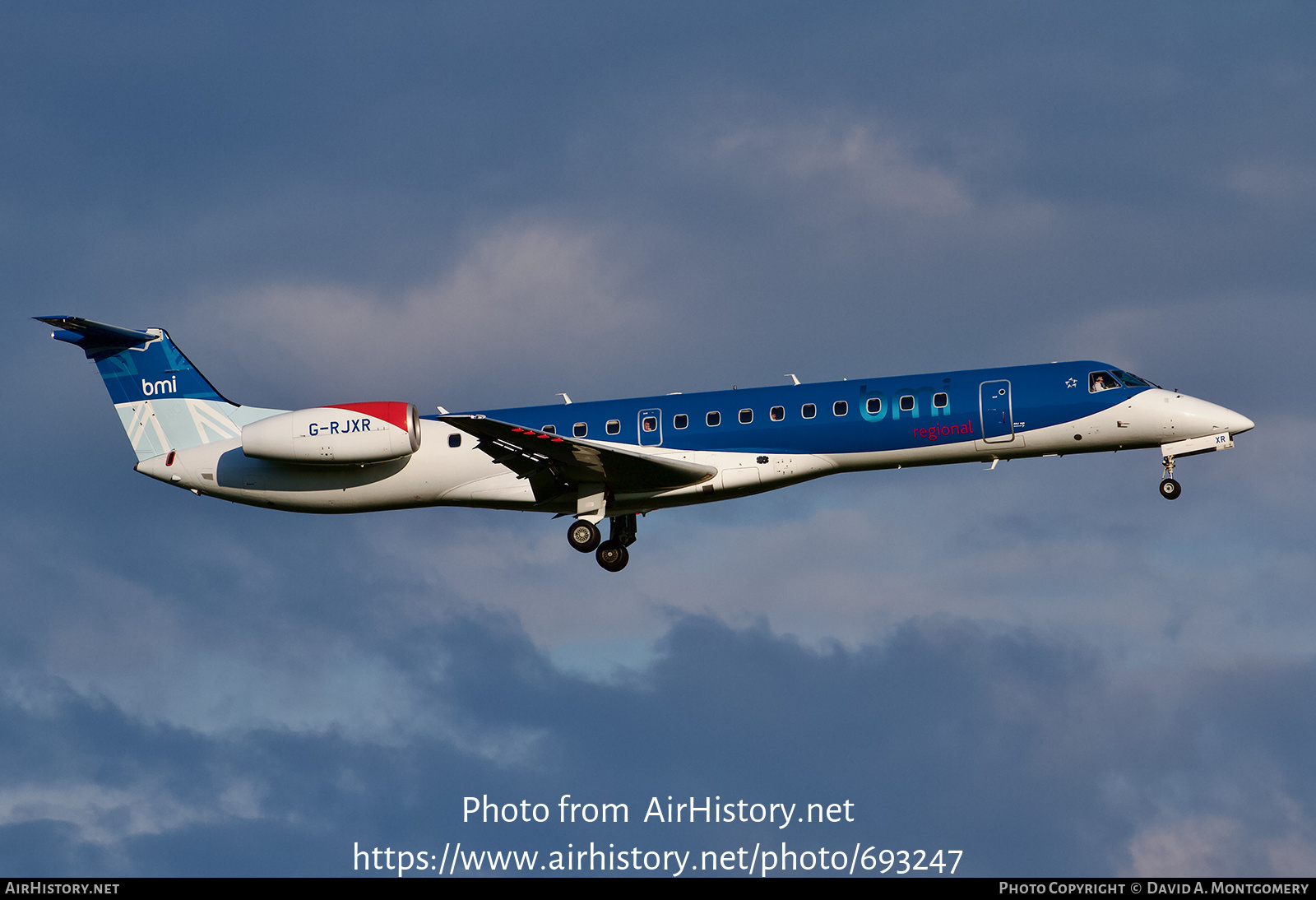 Aircraft Photo of G-RJXR | Embraer ERJ-145EP (EMB-145EP) | BMI Regional | AirHistory.net #693247