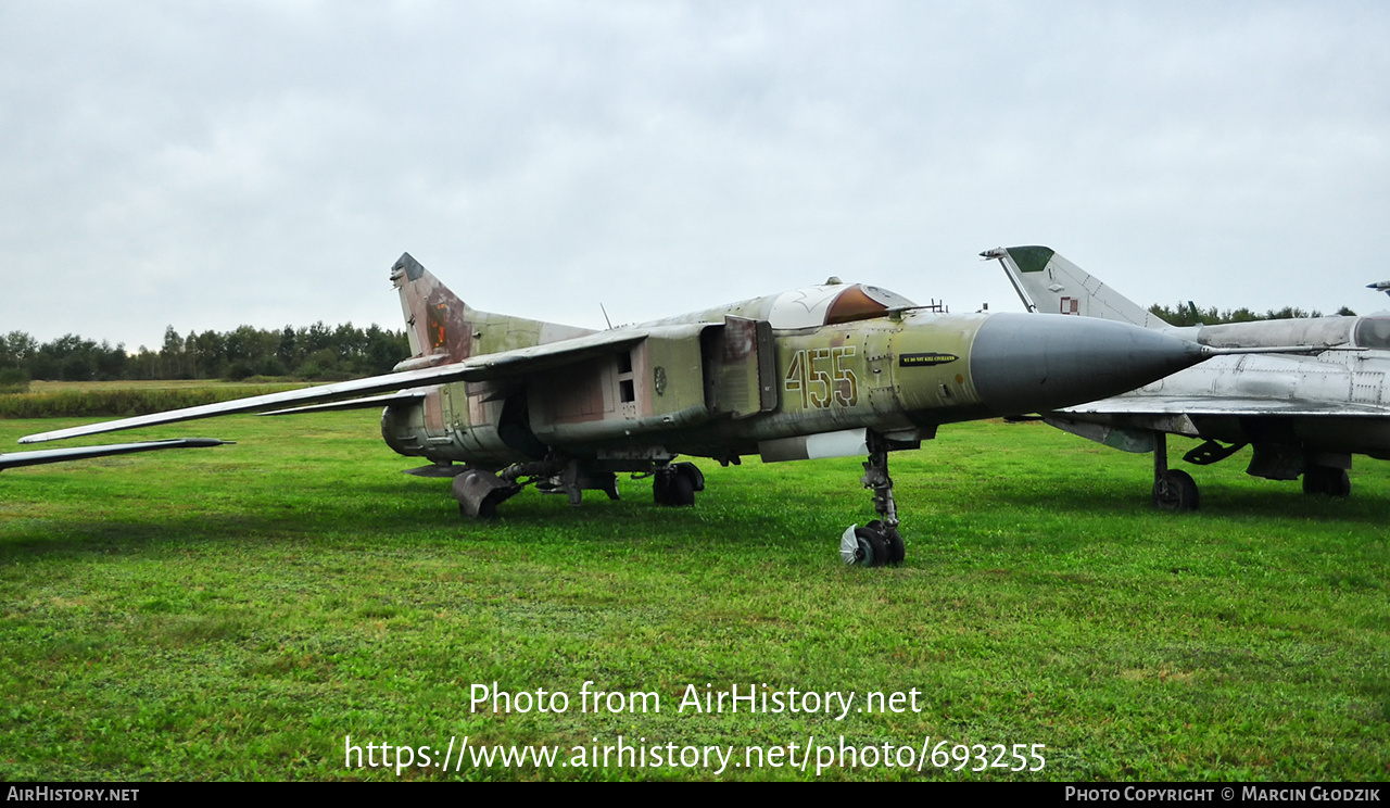 Aircraft Photo of 455 | Mikoyan-Gurevich MiG-23MF | Poland - Air Force | AirHistory.net #693255