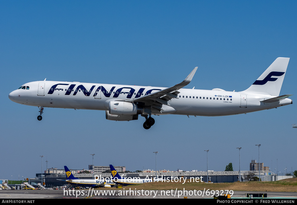 Aircraft Photo of OH-LZK | Airbus A321-231 | Finnair | AirHistory.net #693279