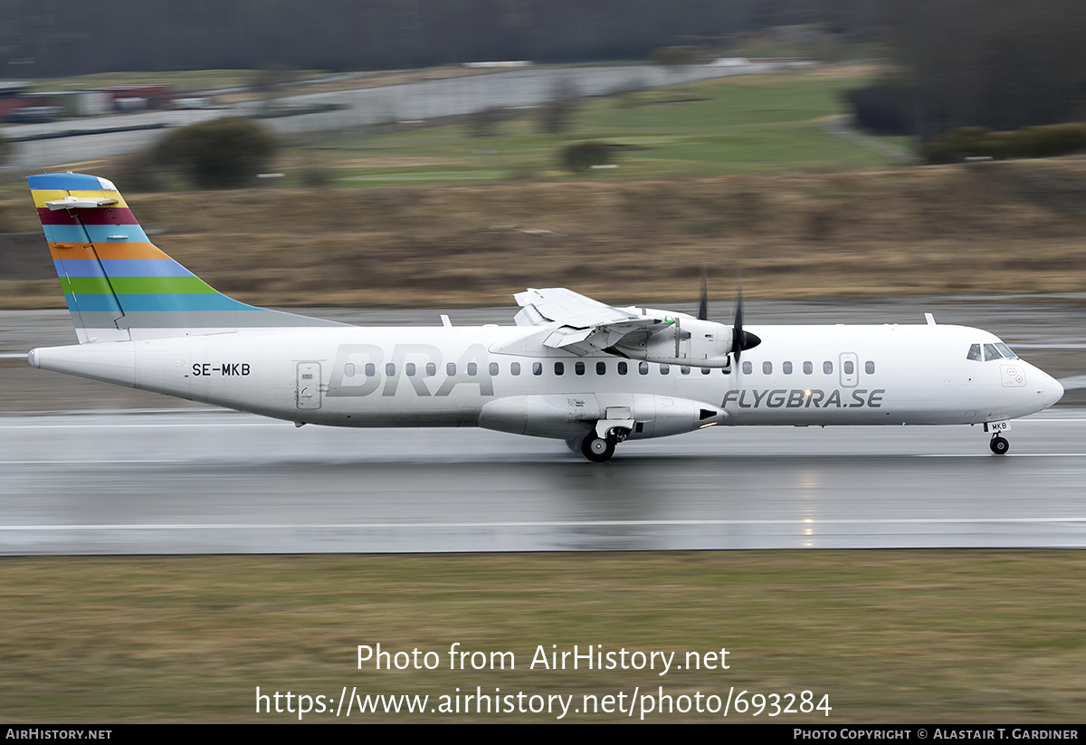 Aircraft Photo of SE-MKB | ATR ATR-72-600 (ATR-72-212A) | BRA - Braathens Regional Airlines | AirHistory.net #693284