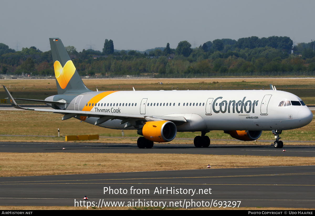 Aircraft Photo of D-AIAG | Airbus A321-211 | Condor Flugdienst | AirHistory.net #693297