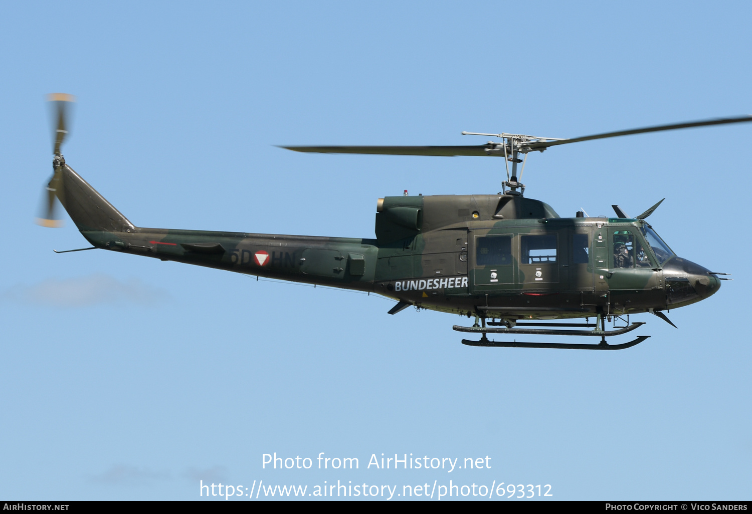 Aircraft Photo of 5D-HN | Agusta AB-212 | Austria - Air Force | AirHistory.net #693312