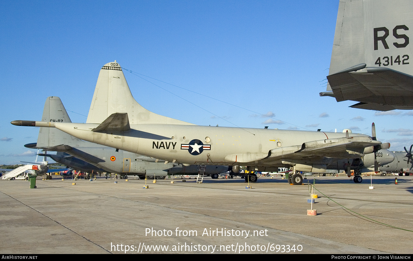 Aircraft Photo of 163003 | Lockheed P-3C Orion | USA - Navy | AirHistory.net #693340