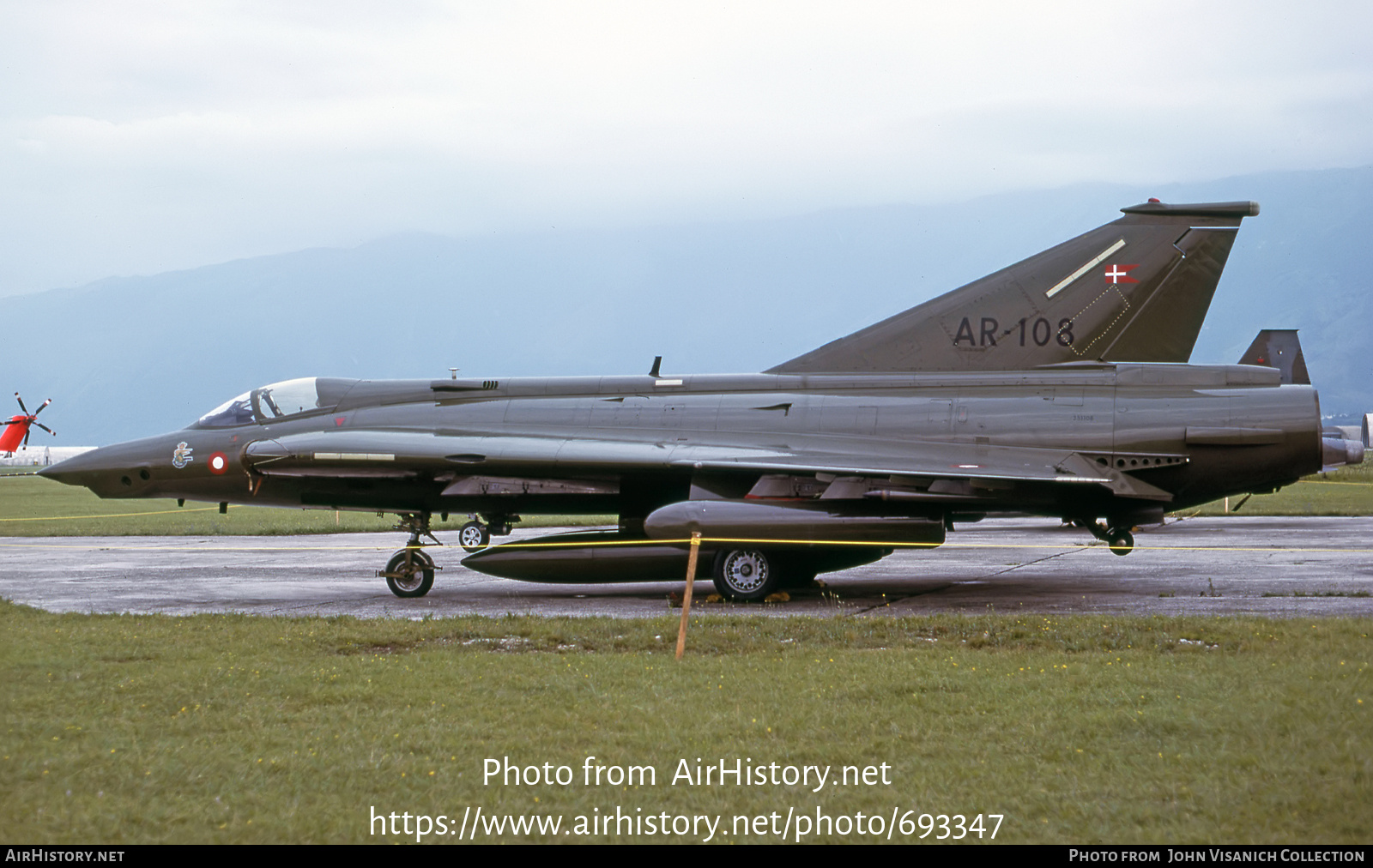 Aircraft Photo of AR-108 | Saab RF-35 Draken | Denmark - Air Force | AirHistory.net #693347