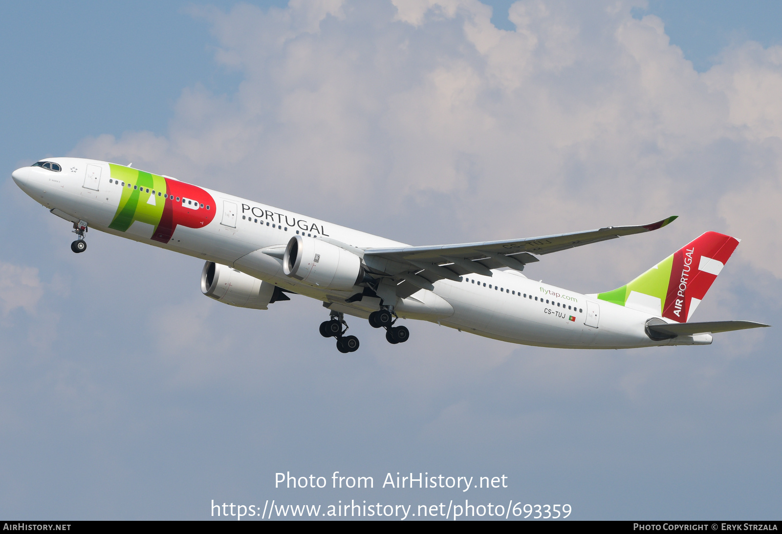 Aircraft Photo of CS-TUJ | Airbus A330-941N | TAP Air Portugal | AirHistory.net #693359