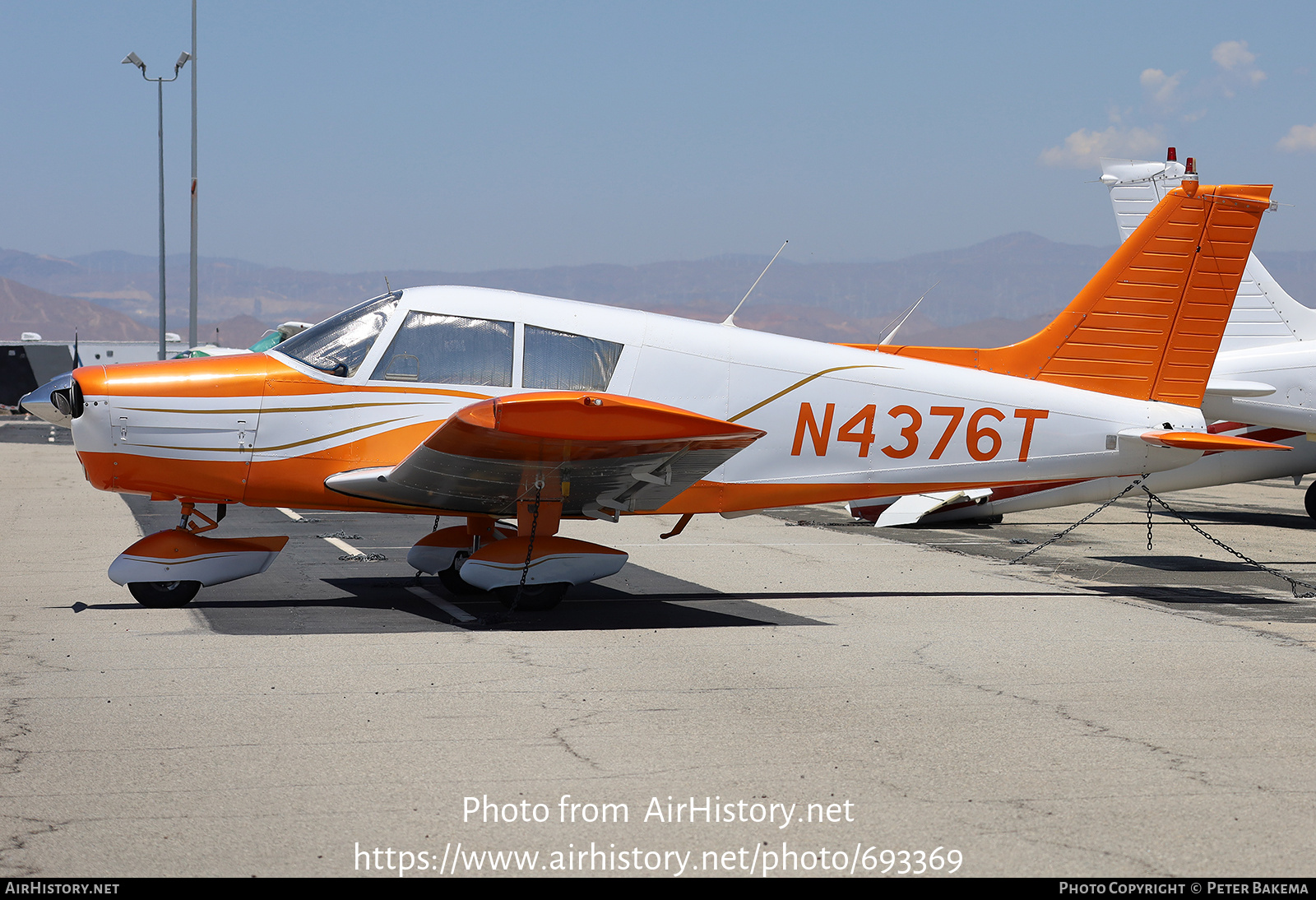 Aircraft Photo of N4376T | Piper PA-28-140 Cherokee | AirHistory.net #693369