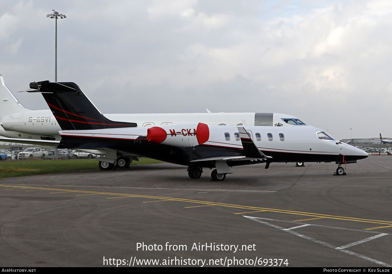 Aircraft Photo of M-CKAY | Learjet 45 | AirHistory.net #693374