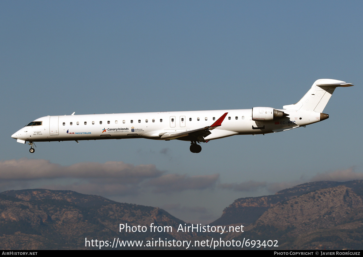 Aircraft Photo of EC-MFC | Bombardier CRJ-900 (CL-600-2D24) | Air Nostrum | AirHistory.net #693402