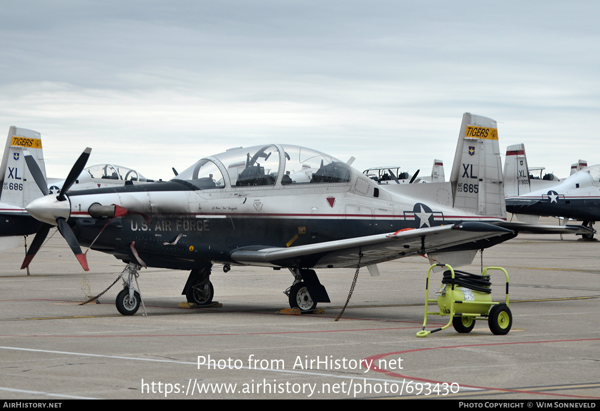 Aircraft Photo of 02-3665 / AF02-665 | Raytheon T-6A Texan II | USA - Air Force | AirHistory.net #693430