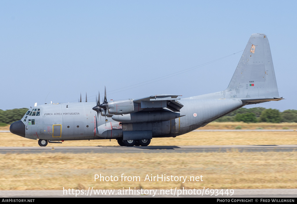 Aircraft Photo of 16805 | Lockheed C-130H Hercules | Portugal - Air Force | AirHistory.net #693449