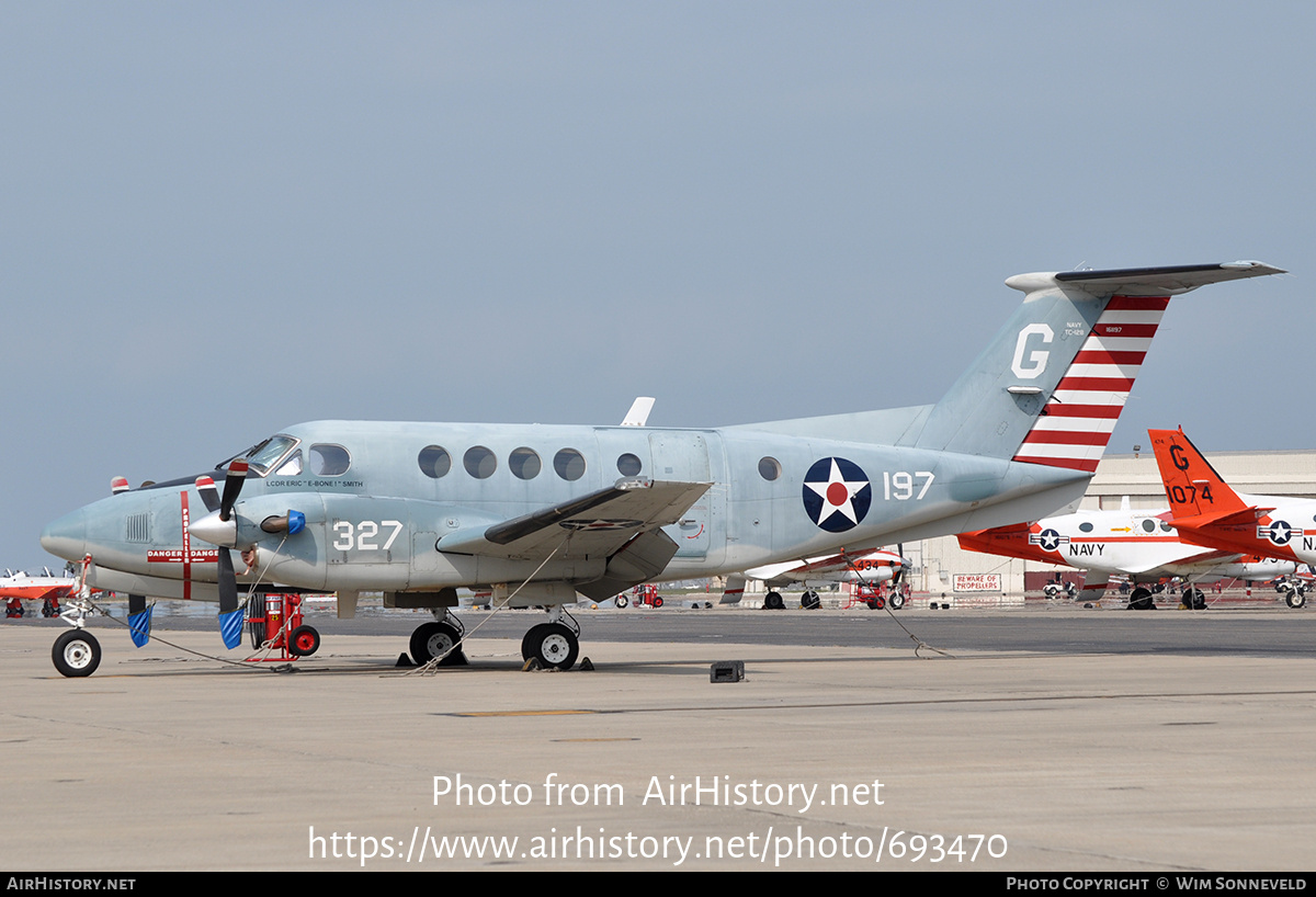 Aircraft Photo of 161197 / 197 | Beech TC-12B Super King Air (A200C) | USA - Navy | AirHistory.net #693470