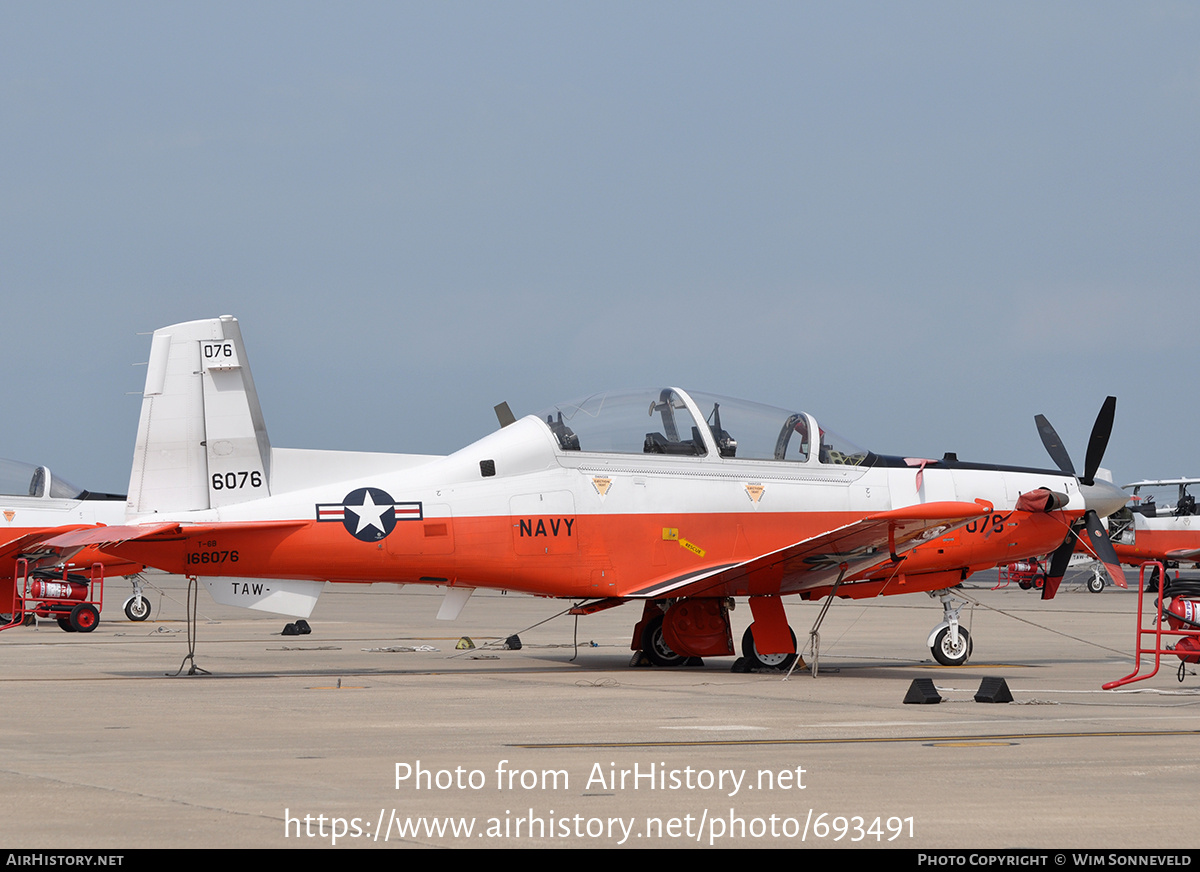 Aircraft Photo of 166076 / 6076 | Hawker Beechcraft T-6B Texan II | USA - Navy | AirHistory.net #693491