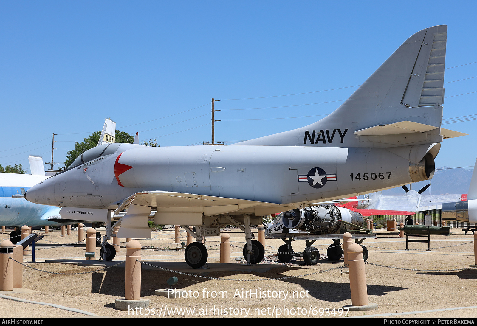 Aircraft Photo of 145067 | Douglas A-4C Skyhawk (A4D-2N) | USA - Navy | AirHistory.net #693497