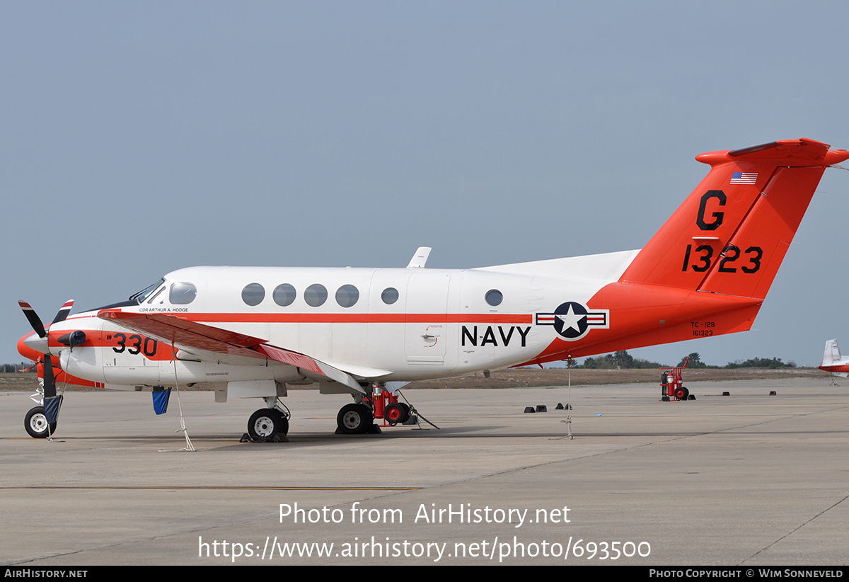 Aircraft Photo of 161323 / 1323 | Beech TC-12B Super King Air (A200C) | USA - Navy | AirHistory.net #693500