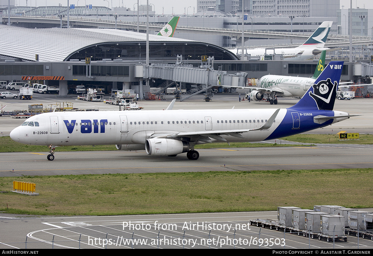 Aircraft Photo of B-22608 | Airbus A321-231 | V Air | AirHistory.net #693503