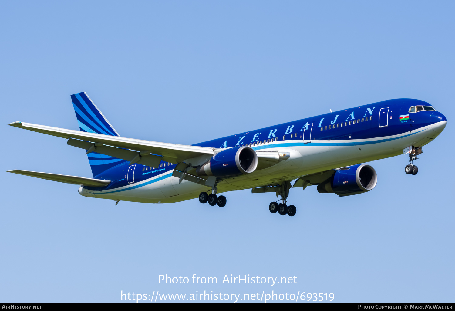 Aircraft Photo of 4K-AZ81 | Boeing 767-32L/ER | Azerbaijan Airlines - AZAL - AHY | AirHistory.net #693519