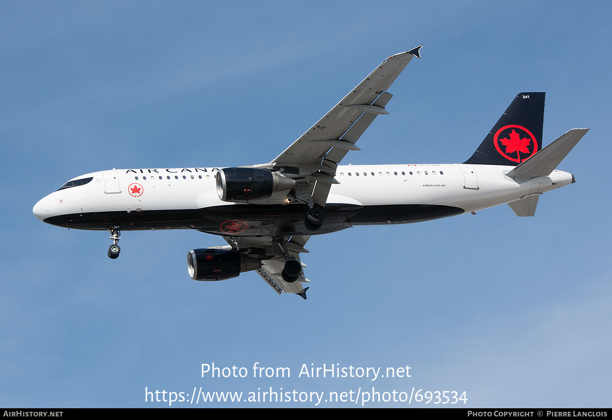 Aircraft Photo of C-FGJI | Airbus A320-214 | Air Canada | AirHistory.net #693534