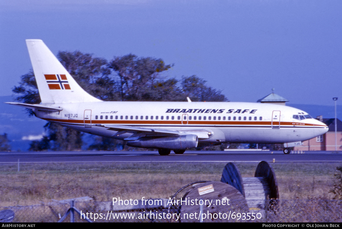 Aircraft Photo of N197JQ | Boeing 737-217 | Braathens SAFE | AirHistory.net #693550