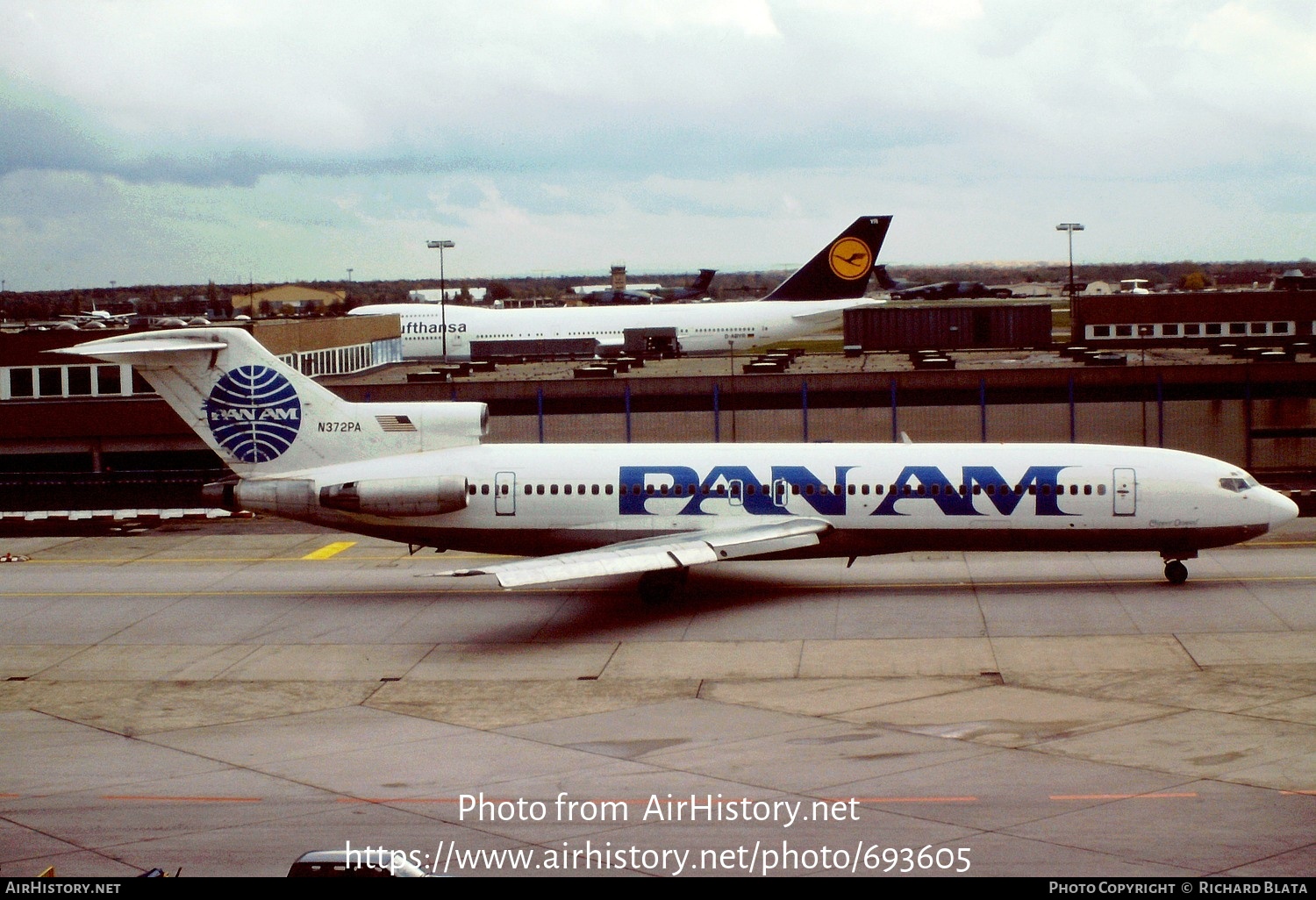 Aircraft Photo of N372PA | Boeing 727-295 | Pan American World Airways - Pan Am | AirHistory.net #693605