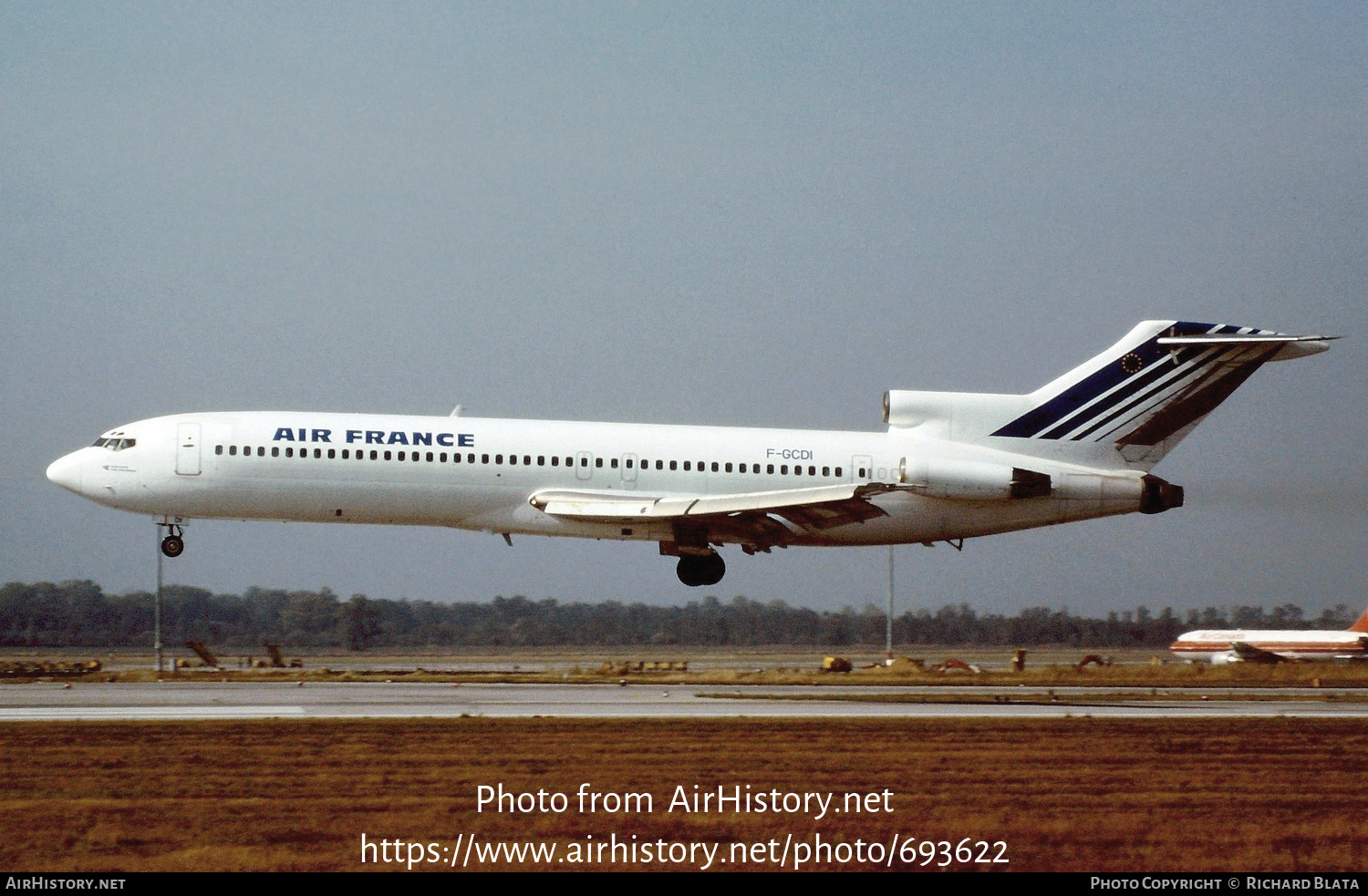 Aircraft Photo of F-GCDI | Boeing 727-228/Adv | Air France | AirHistory.net #693622