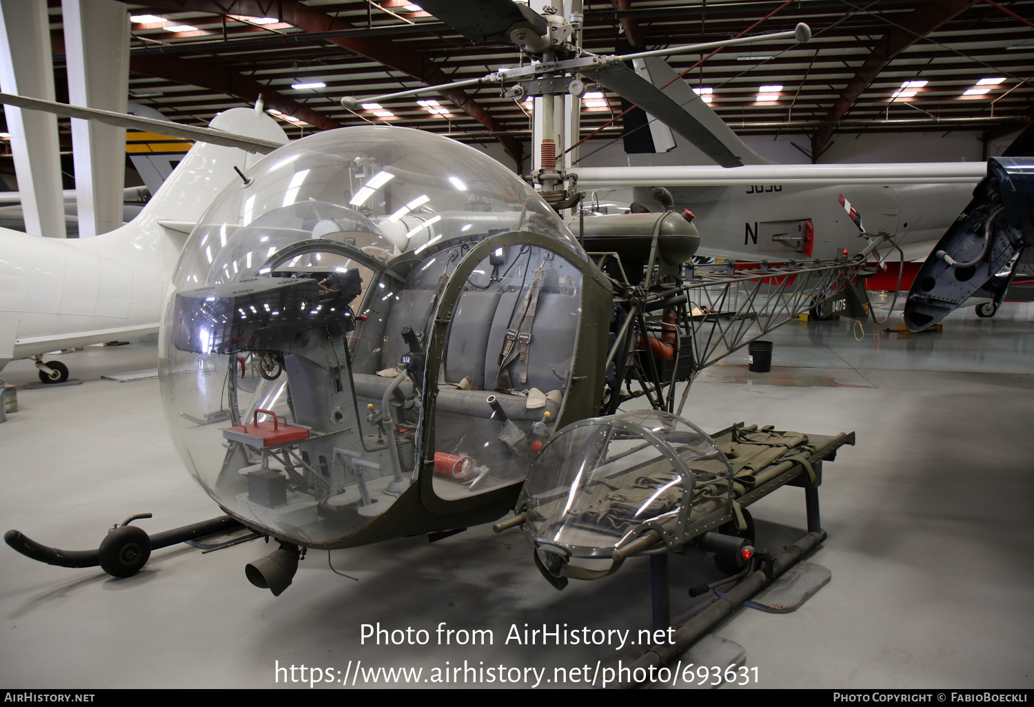 Aircraft Photo of N55230 | Bell H-13D Sioux | AirHistory.net #693631