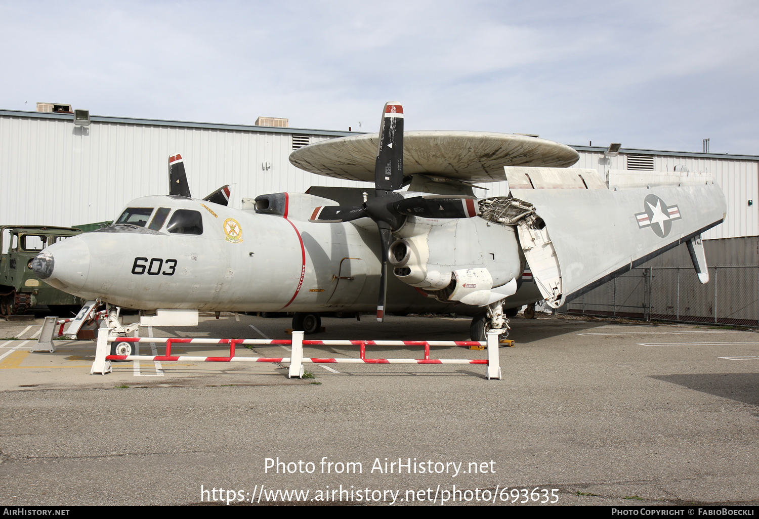 Aircraft Photo of 161344 / 1344 | Grumman E-2C Hawkeye | USA - Navy | AirHistory.net #693635