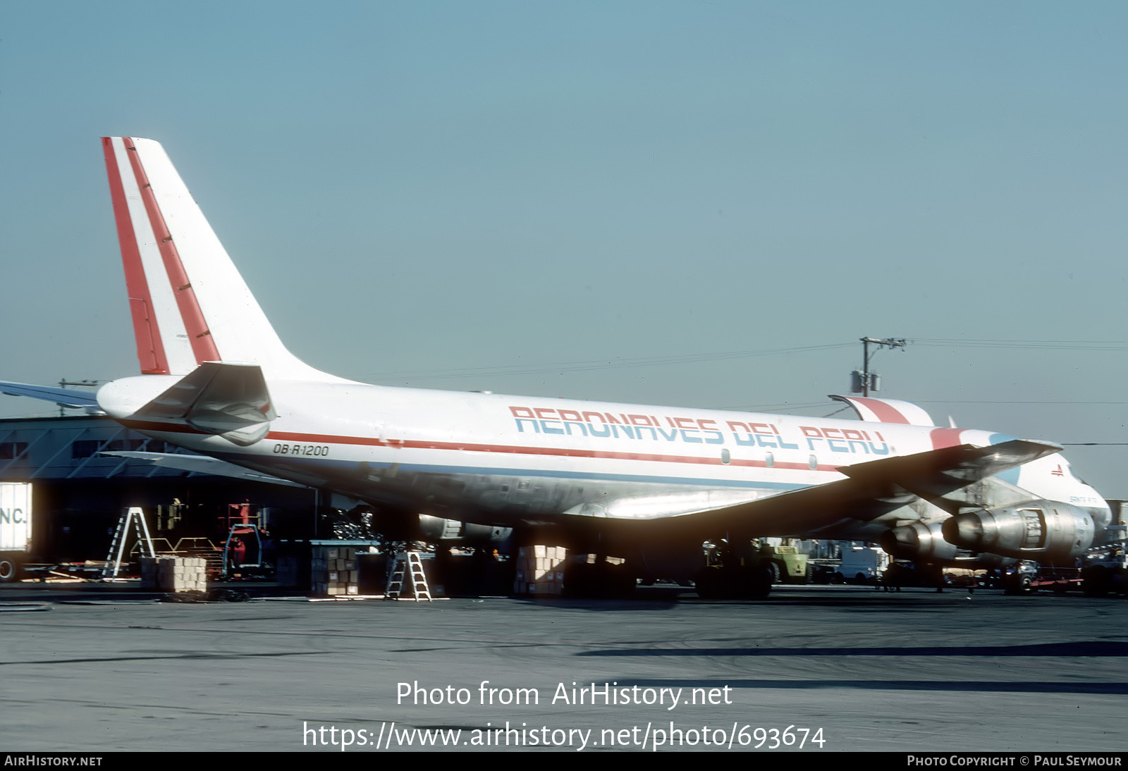 Aircraft Photo of OB-R-1200 | Douglas DC-8-55(F) | Aeronaves del Peru | AirHistory.net #693674