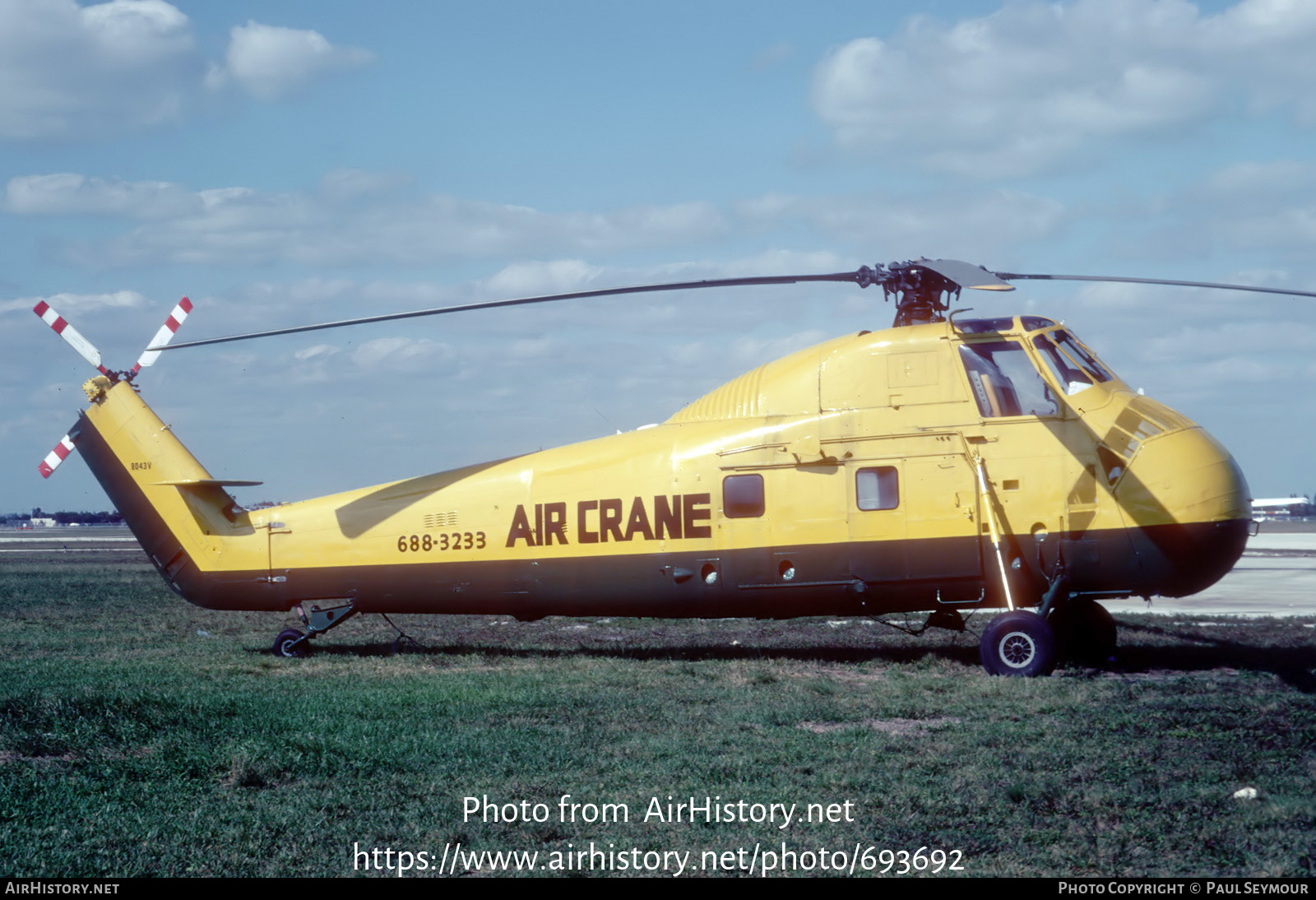 Aircraft Photo of N8043V | Sikorsky S-58H | Air Crane | AirHistory.net ...