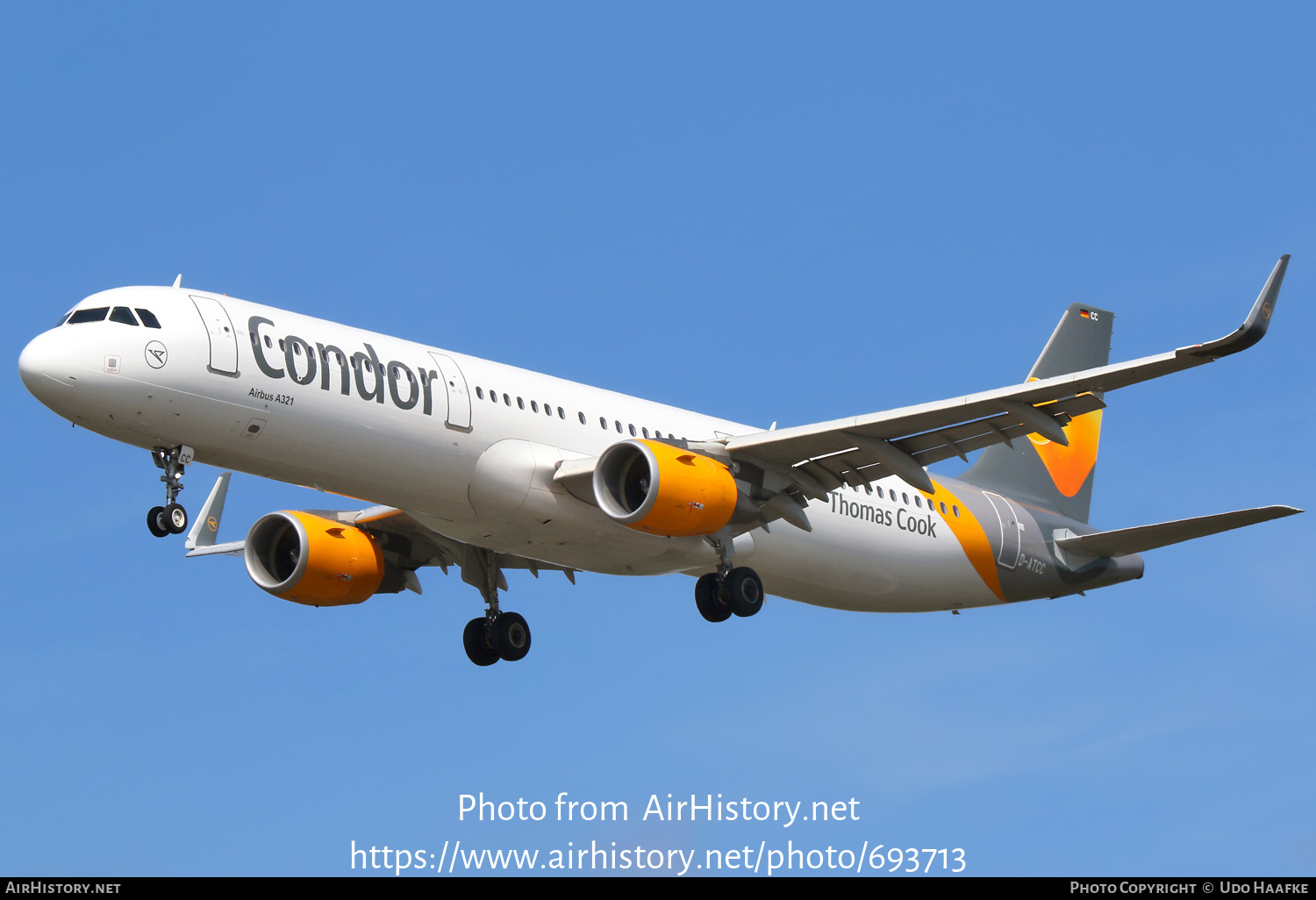 Aircraft Photo of D-ATCC | Airbus A321-211 | Condor Flugdienst | AirHistory.net #693713