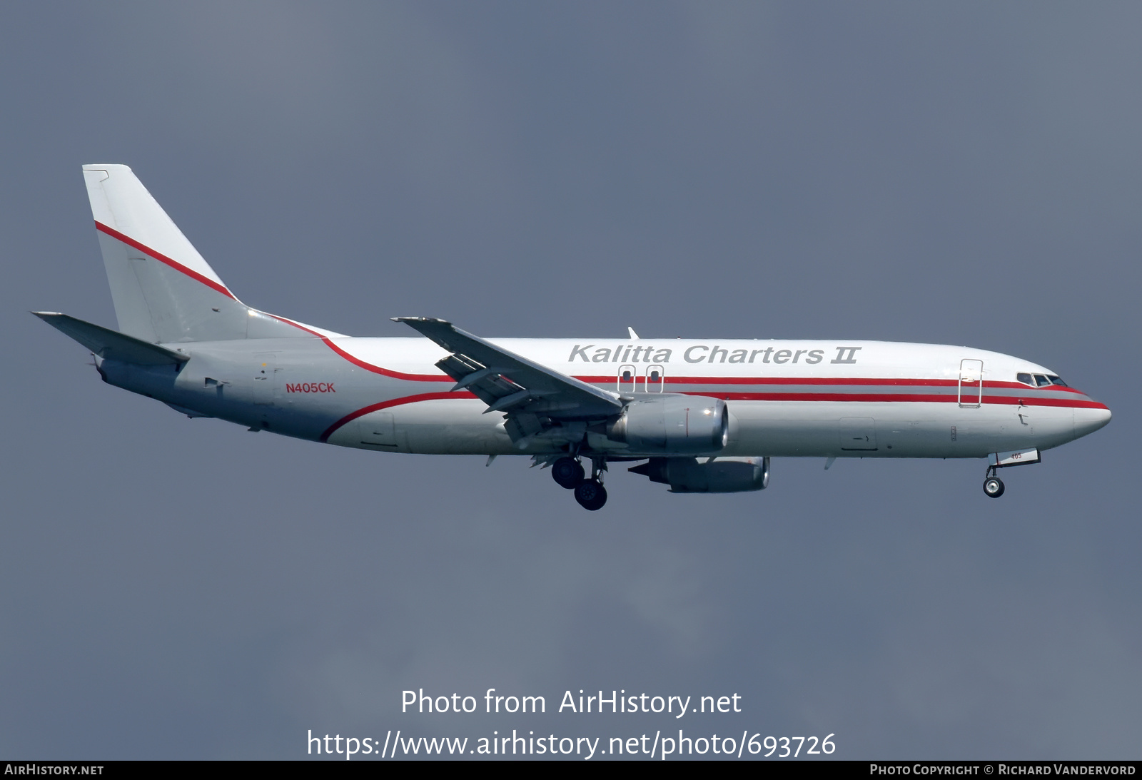 Aircraft Photo of N405CK | Boeing 737-436/SF | Kalitta Charters II | AirHistory.net #693726