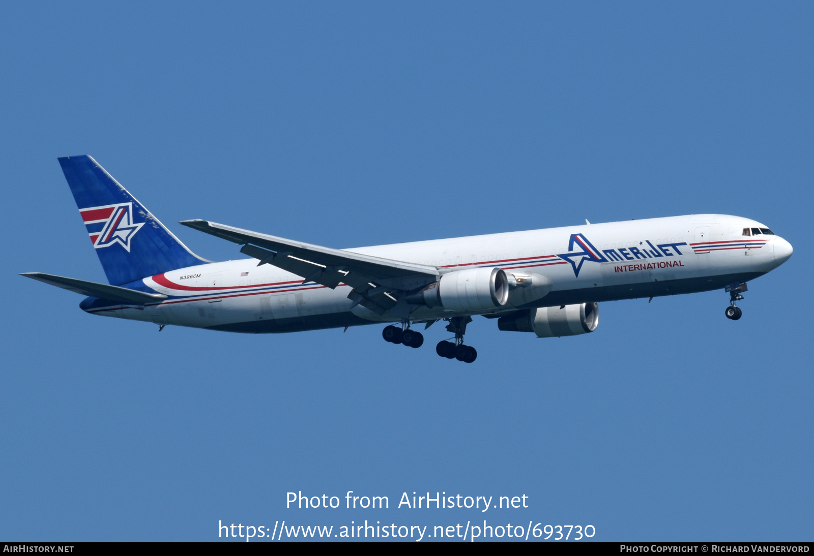 Aircraft Photo of N396CM | Boeing 767-323/ER(BDSF) | Amerijet International | AirHistory.net #693730