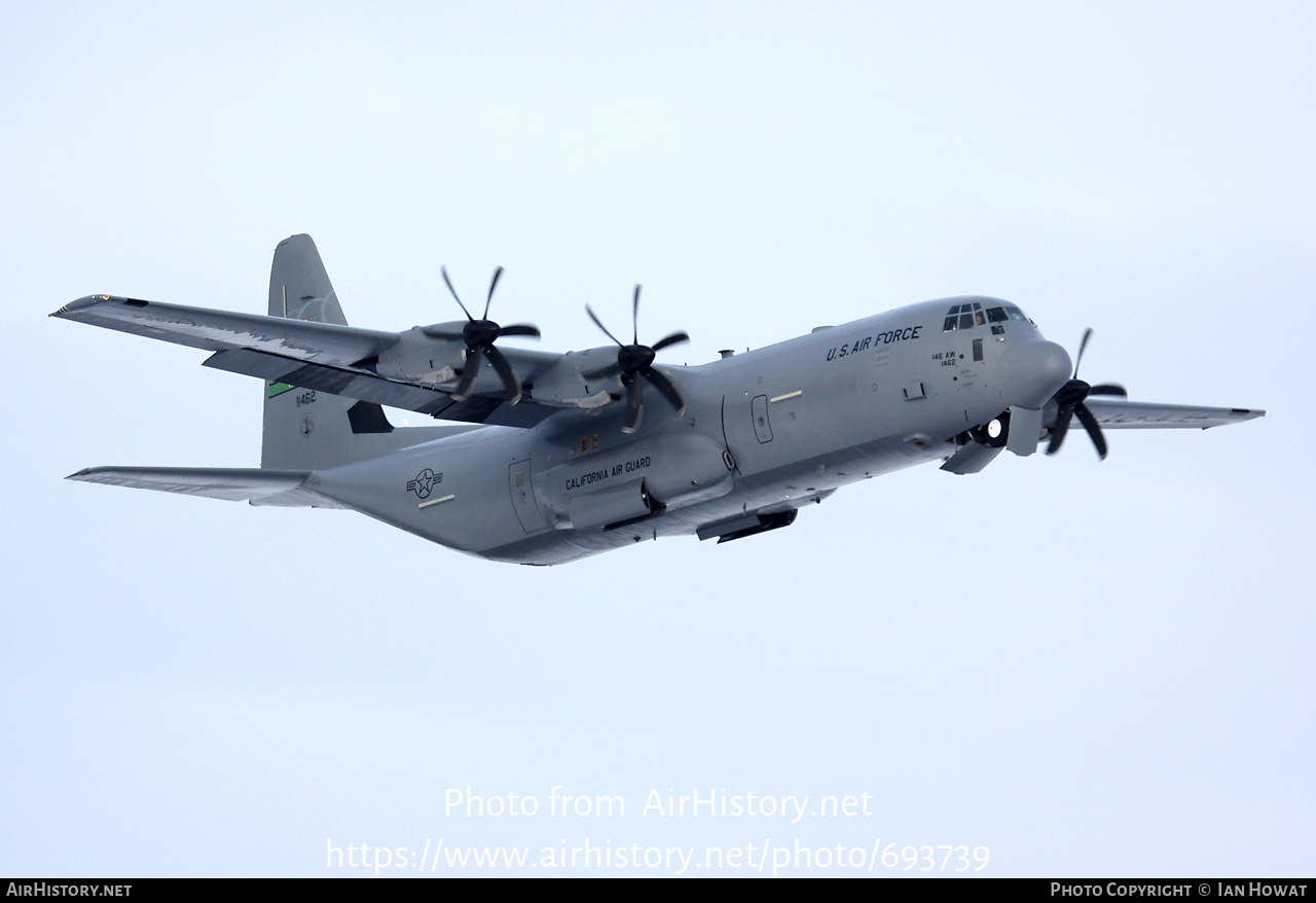 Aircraft Photo of 01-1462 / 11462 | Lockheed Martin C-130J-30 Hercules | USA - Air Force | AirHistory.net #693739