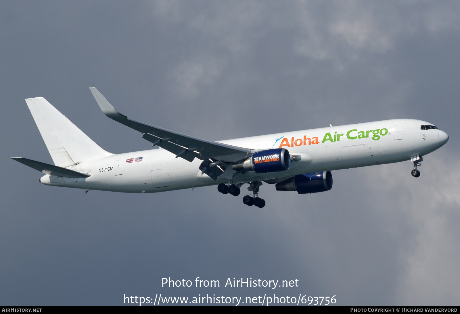 Aircraft Photo of N321CM | Boeing 767-323/ER(BDSF) | Aloha Air Cargo | AirHistory.net #693756