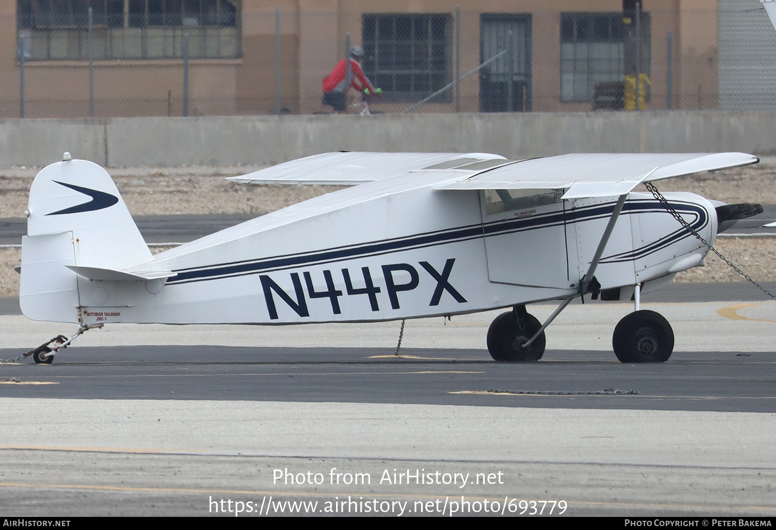 Aircraft Photo of N44PX | Wittman W-8 Tailwind | AirHistory.net #693779