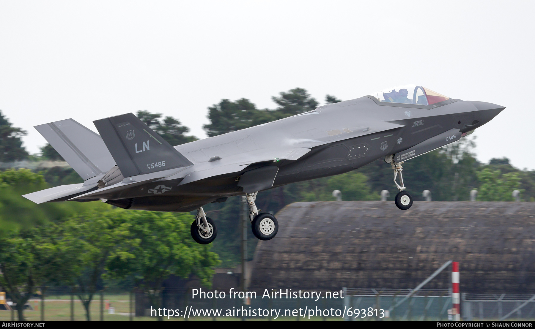 Aircraft Photo of 19-5486 / AF19-5486 | Lockheed Martin F-35A Lightning II | USA - Air Force | AirHistory.net #693813