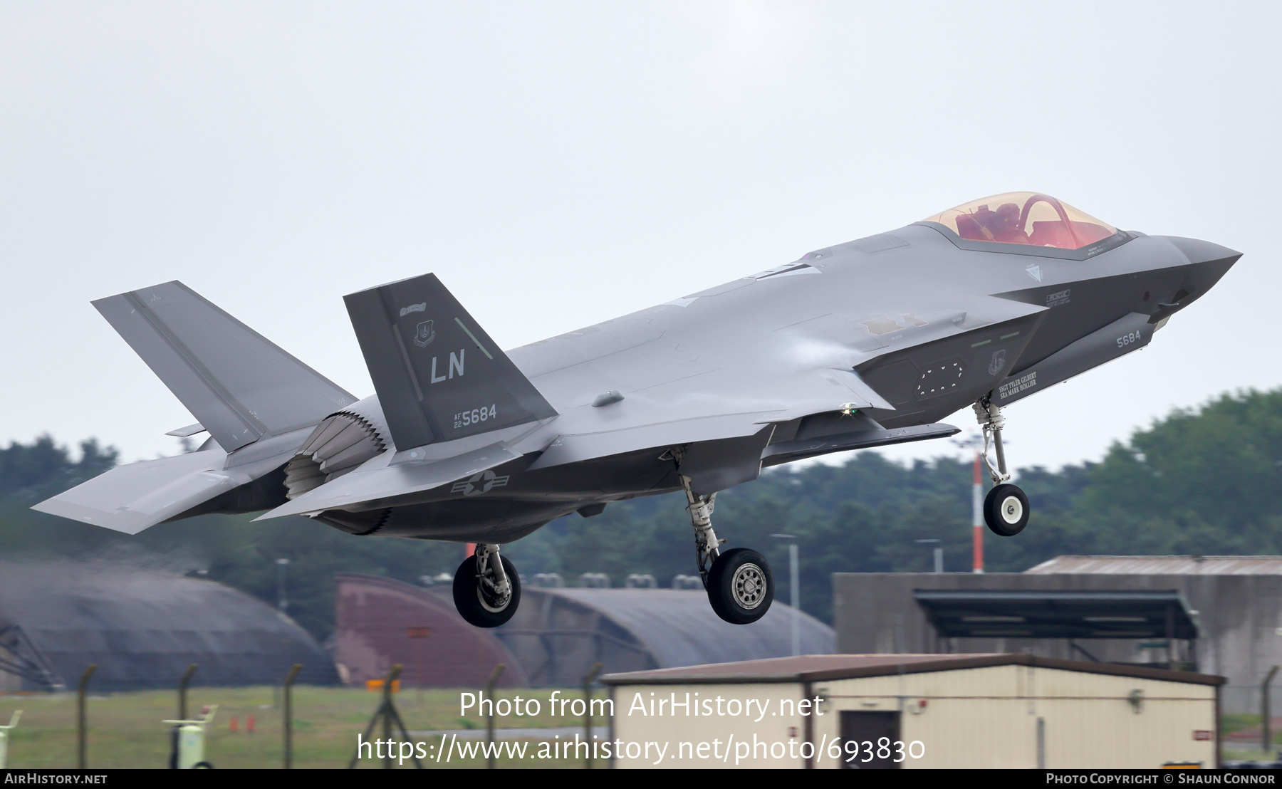 Aircraft Photo of 22-5684 / AF22-5684 | Lockheed Martin F-35A Lightning II | USA - Air Force | AirHistory.net #693830