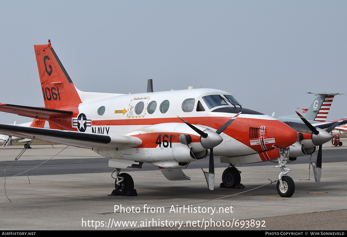 Aircraft Photo of 161061 / 1061 | Beech T-44C Pegasus | USA - Navy | AirHistory.net #693892