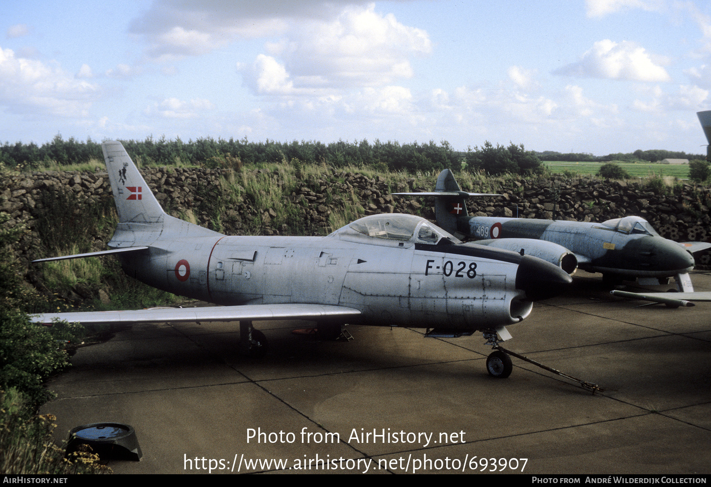 Aircraft Photo of F-028 | North American F-86D Sabre | Denmark - Air Force | AirHistory.net #693907