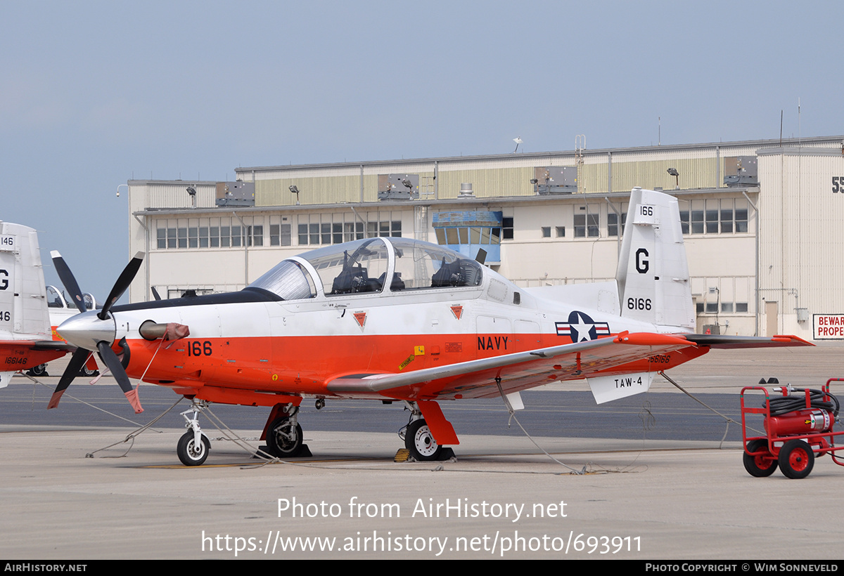 Aircraft Photo of 166166 | Hawker Beechcraft T-6B Texan II | USA - Navy | AirHistory.net #693911