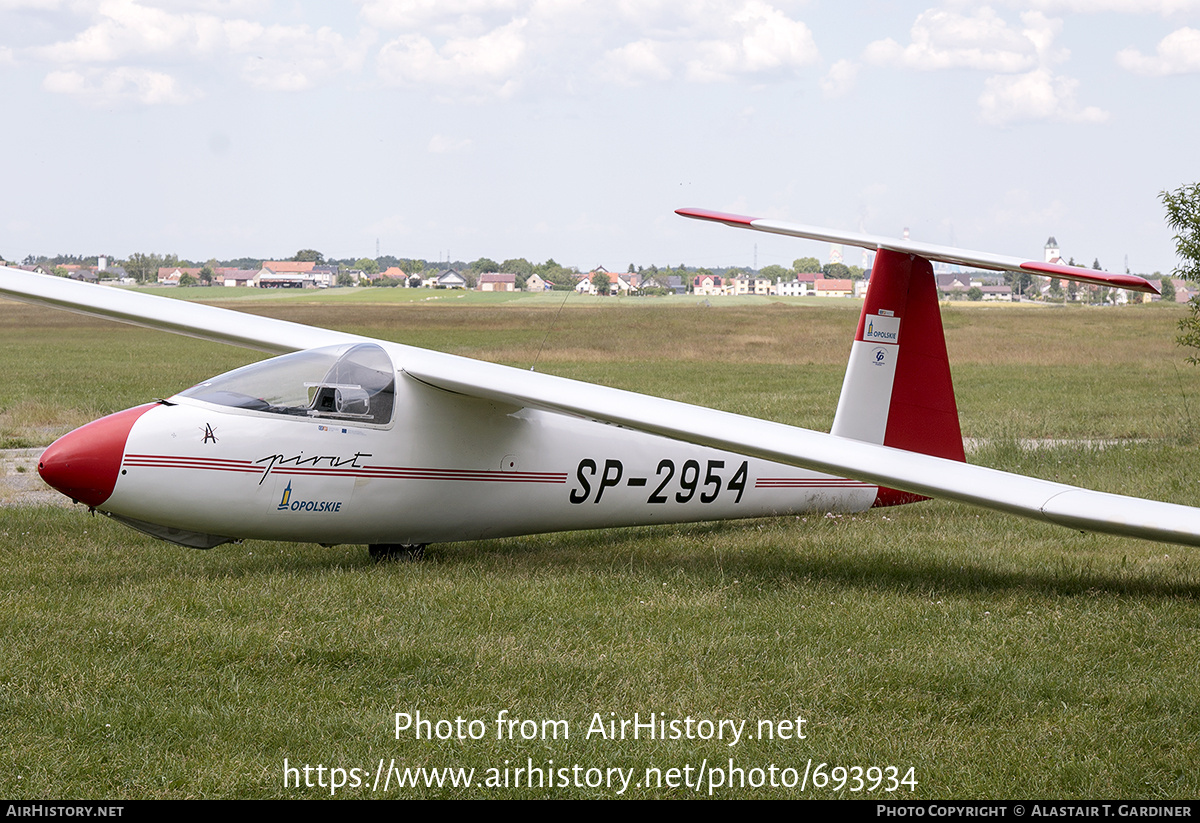 Aircraft Photo of SP-2954 | PZL-Bielsko SZD-30 Pirat | AirHistory.net #693934