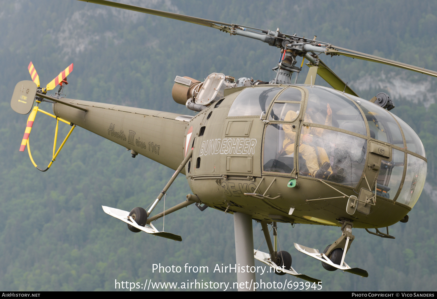 Aircraft Photo of 3E-KG | Sud SE-3160 Alouette III | Austria - Air Force | AirHistory.net #693945