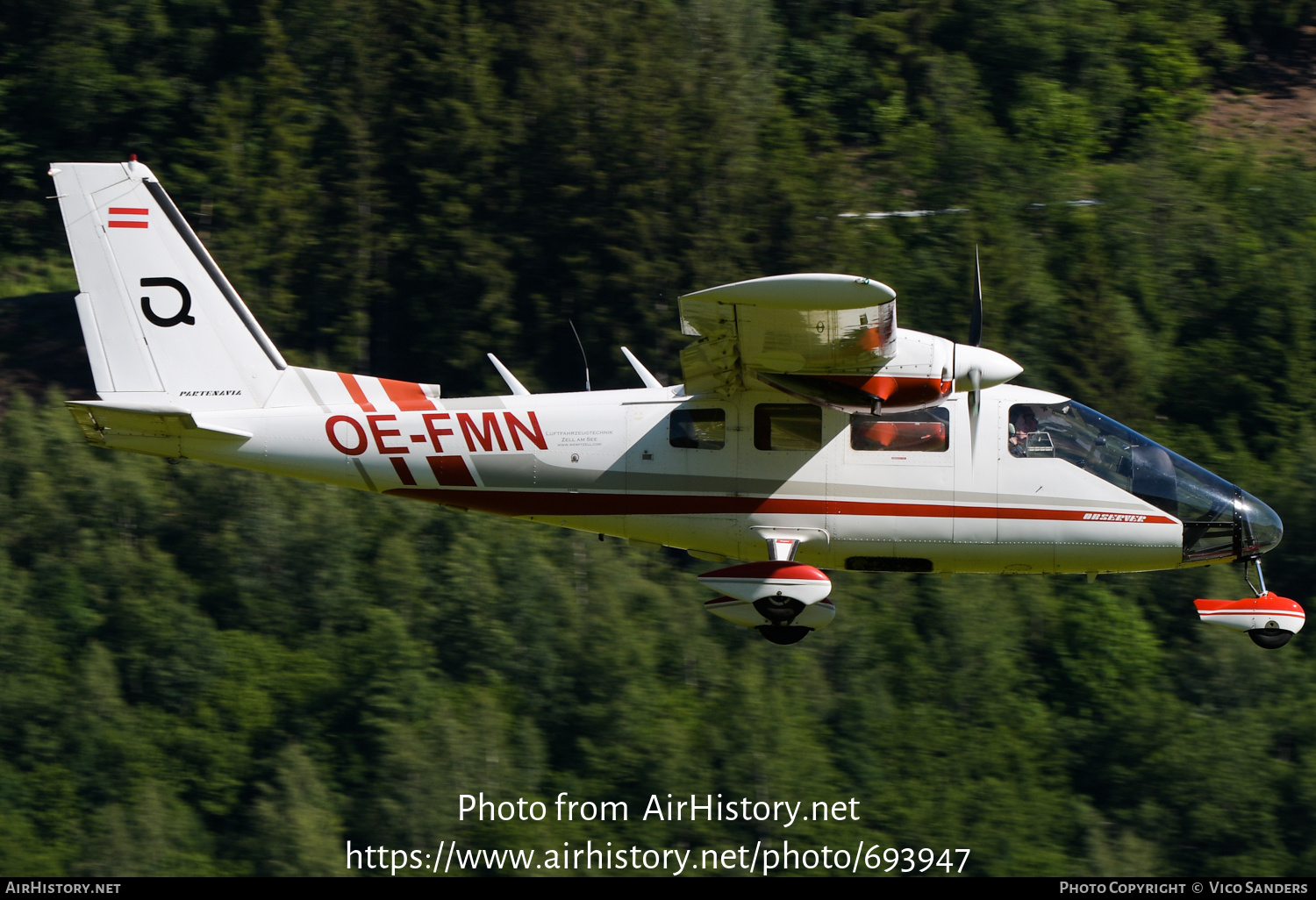 Aircraft Photo of OE-FMN | Partenavia P-68 Observer | AirHistory.net #693947