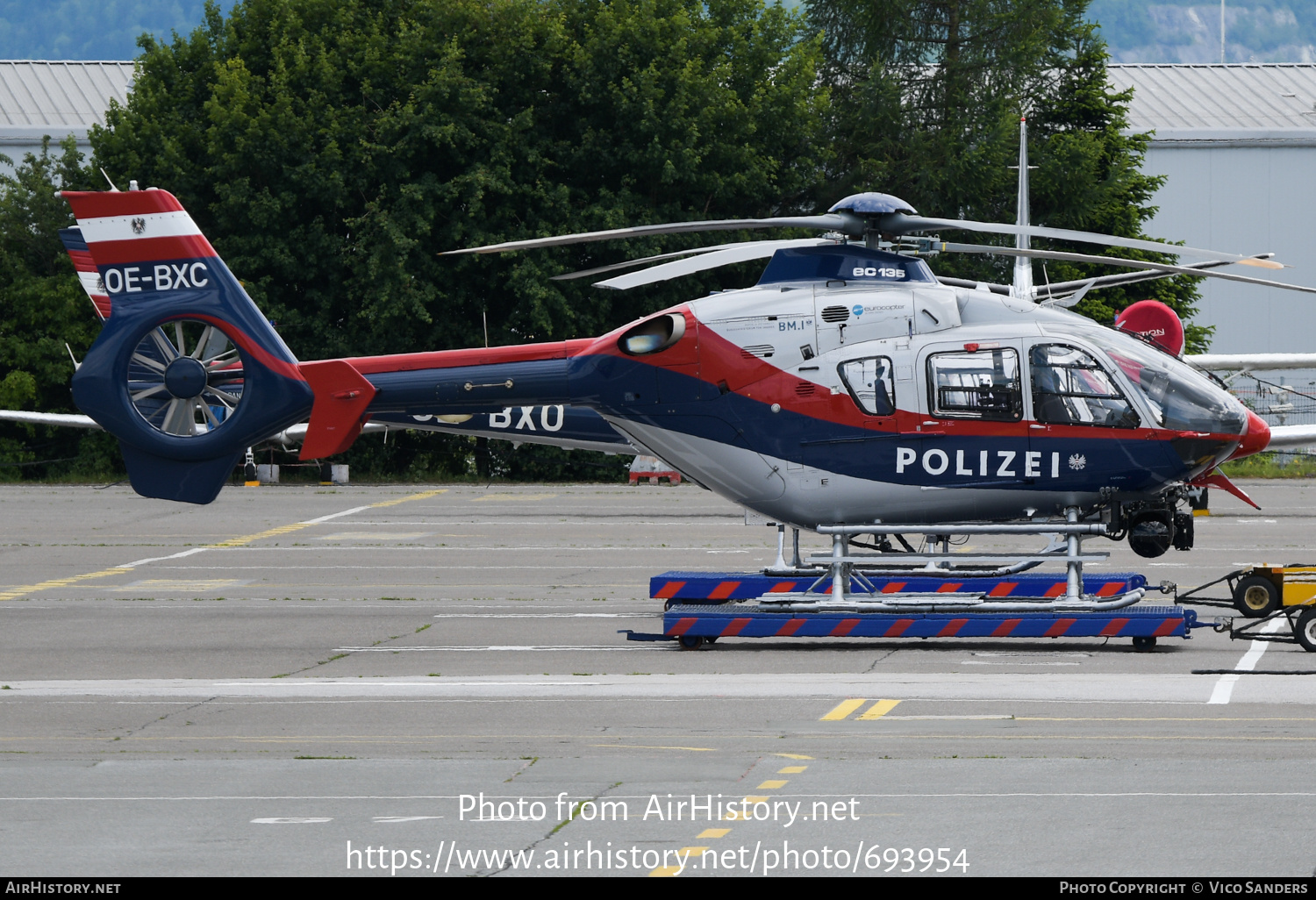 Aircraft Photo of OE-BXC | Eurocopter EC-135P-2+ | Polizei | AirHistory.net #693954