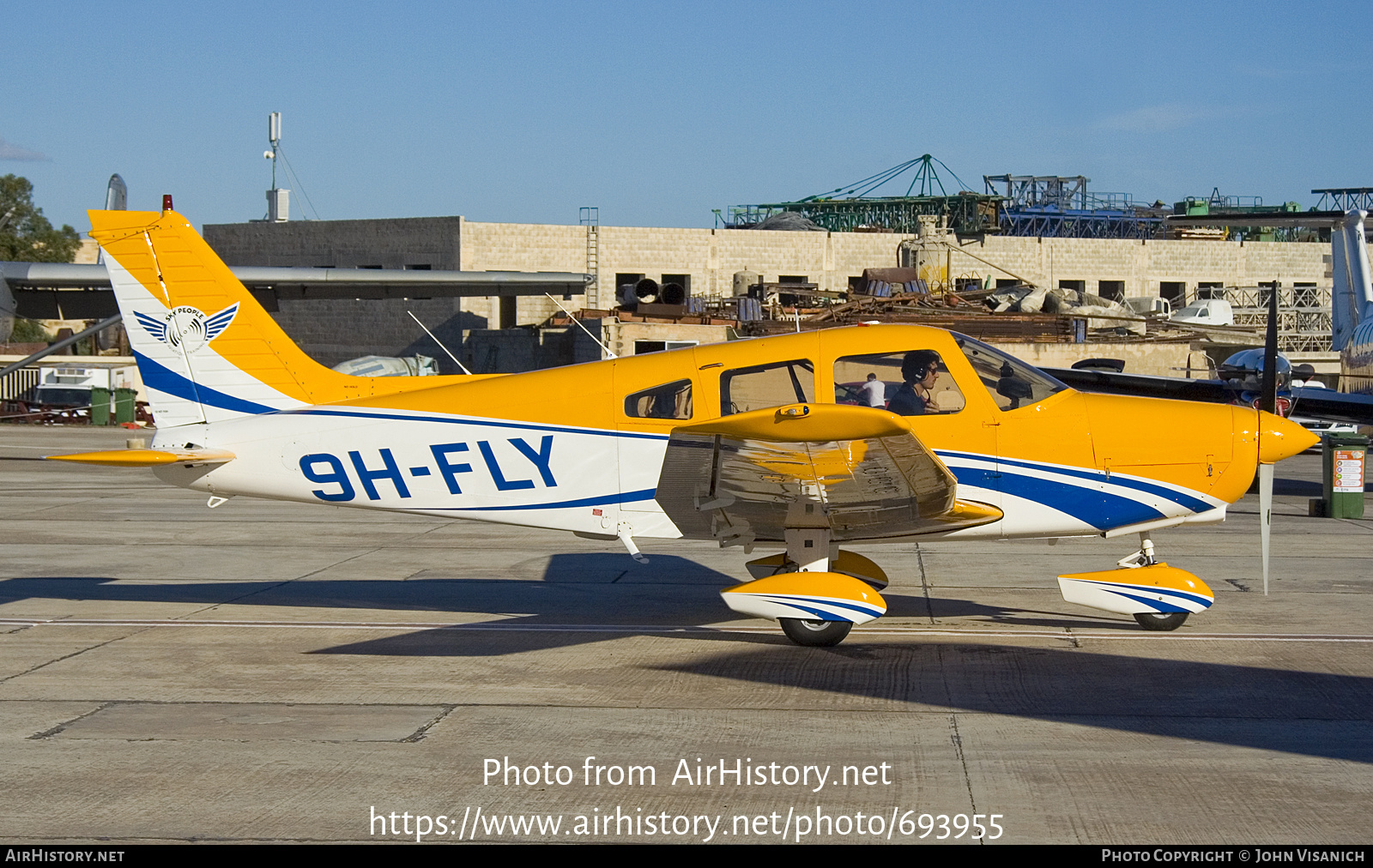 Aircraft Photo of 9H-FLY | Piper PA-28-161 Warrior II | Sky People Aviation Training | AirHistory.net #693955