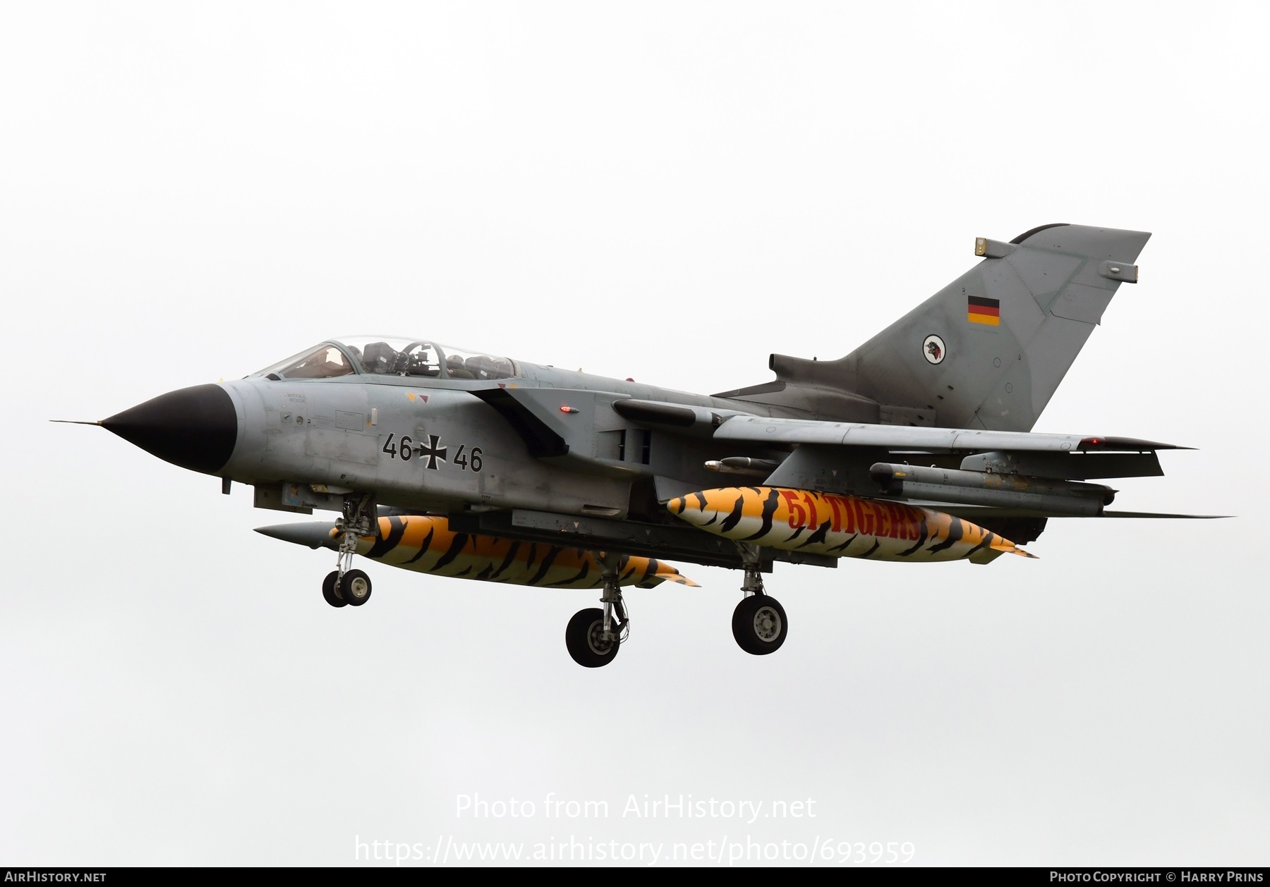 Aircraft Photo of 4646 | Panavia Tornado ECR | Germany - Air Force | AirHistory.net #693959