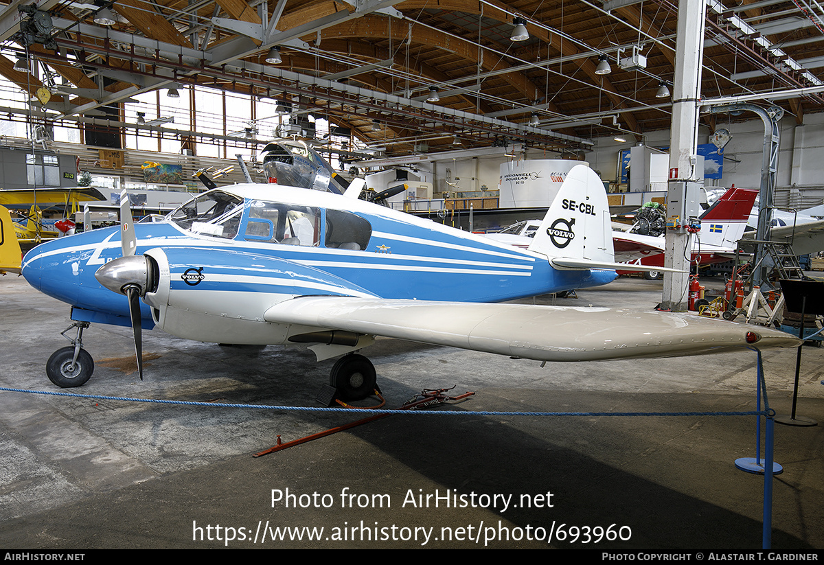 Aircraft Photo of SE-CBL | Piper PA-23-150 Apache | AirHistory.net #693960