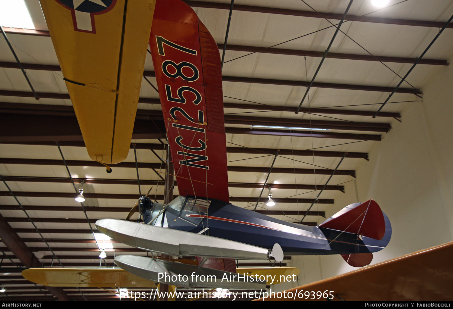 Aircraft Photo of N12587 / NC12587 | Aeronca C-3 Master | AirHistory.net #693965